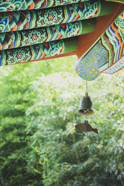 수선사,절,종,초록,지붕,나무,한국전통,한국문화,korean traditional,korean culture