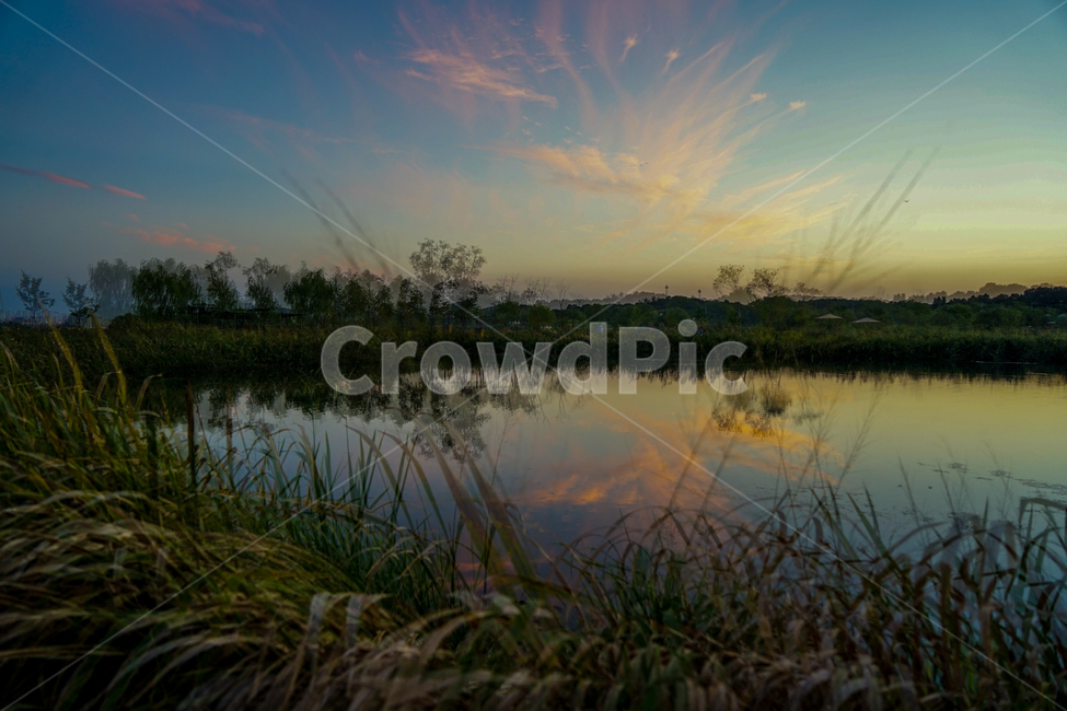 호수,일몰,다중노출,구름,풍경,석양,자연,풍경,nature,landscape,land,땅,outdoors,옥외,water,물,swamp,늪,marsh,습지,bog,변소