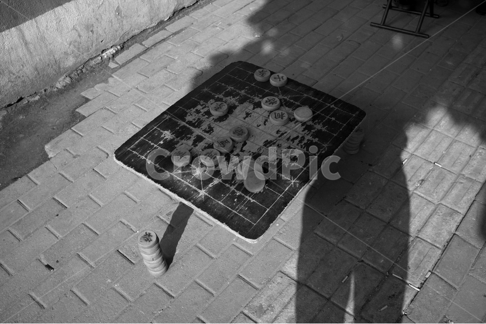 중국,길거리,흑백,문화,골목,게임,오락,놀이,game,play,흑백,모노톤,monochrome,black and white