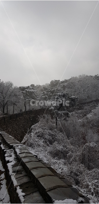 눈,눈꽃,눈덮인산,풍경,나무,산성,겨울,계절,winter,season,자연,풍경,nature,landscape