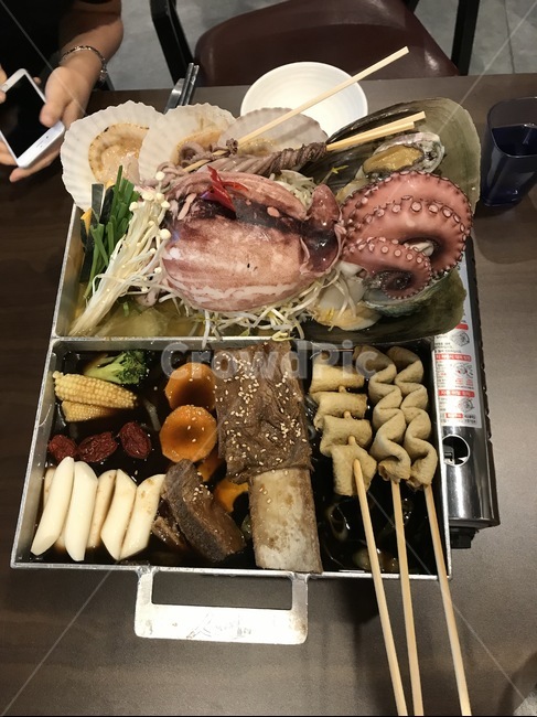 food,음식,dish,요리,해물,seafood,갈비,문어찜,해물찜,조개