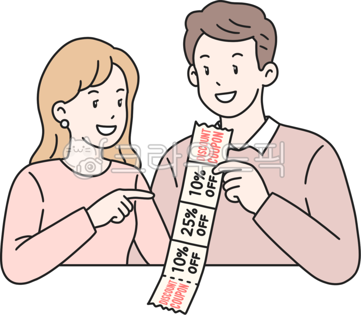 쿠폰, 할인, 할인쿠폰, 모바일쿠폰, 세일, 사진,이미지,일러스트,캘리그라피 - 쏠그림작가