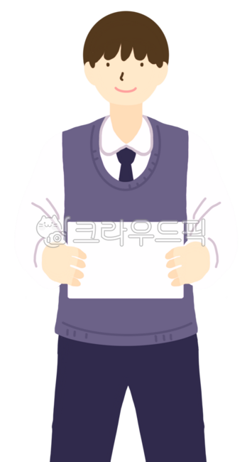 student,character,smile,holding paper,holding a notice board,paper or person,student with paper,student holding a card,school uniform,paper,notice board,memo,tie,notice,male student,man,flyer,information board,blank paper,explanatory ch