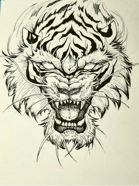 art,미술,drawing,그림,호랑이그림