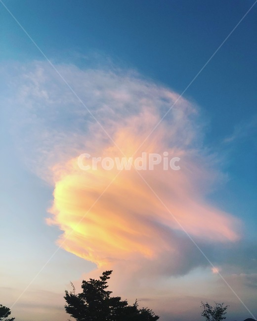 하늘,구름,석양,저녁,가을,여름,자연,풍경,nature,landscape,outdoors,옥외,sky