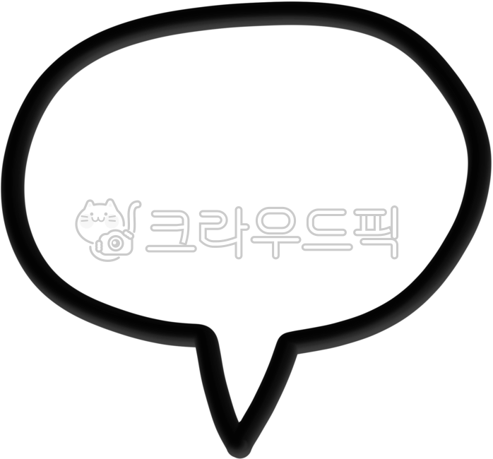 부드러운,말풍선,강조,투명말풍선,타이틀,검정