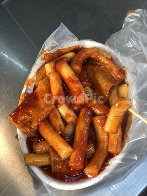 길거리떡볶이,음식,떡볶이,포장마차,매운음식