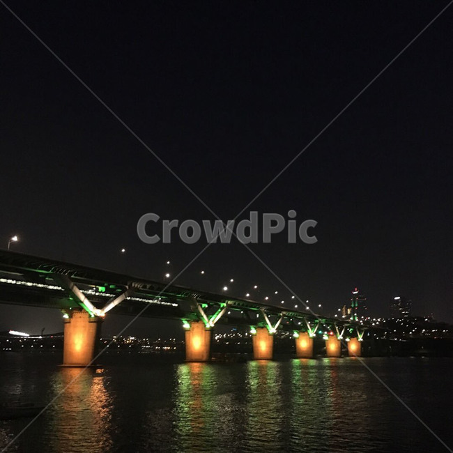 한강,다리,야경,뚝섬,한강공원,야경,밤,풍경,nightscape,night,landscape,건축물,건물외관,exterior,building,structure,architecture,construction,건물,bridge