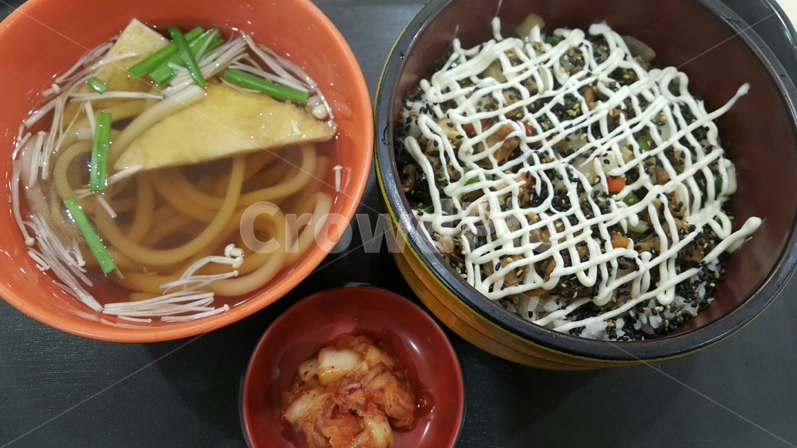 음식,food,우동,치킨마요,어묵,국물