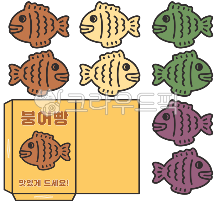 Winter,winter illustration,bungeoppang,bungeoppang illustration,koi bread,koi bread illustration,winter snack,winter snack illustration,snack,snack illustration,food,winter food,bread,dessert,dessert illustration,making bungeoppang,bungeop