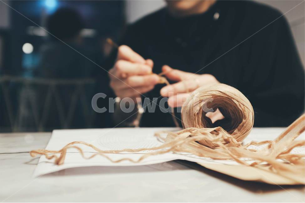 뜨개질,손뜨개,니팅,knitting,뜨개실,사람,인물,인간,human,person,신체일부,몸,body
