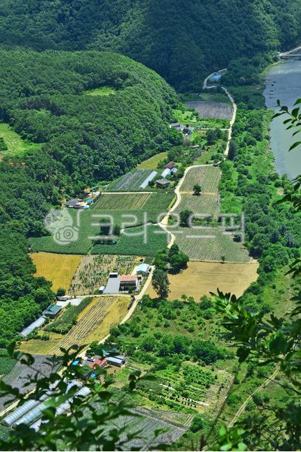 한국자연경관,조감도,동강,강변,nature,자연,outdoors,옥외,야외,배경,바탕,백그라운드,그린,산맥,능선,험준한,강물,물,환경,청정지역,강줄기,stream,river,mountain,tree,plant,절벽,벼랑,낭떠러지,암벽,모래톱,고산,숲,녹지,forest,장엄한,밭,농로,길,로드,촌락,농촌,비포장도로,마을,동네,경관,풍경,landscape,비경
