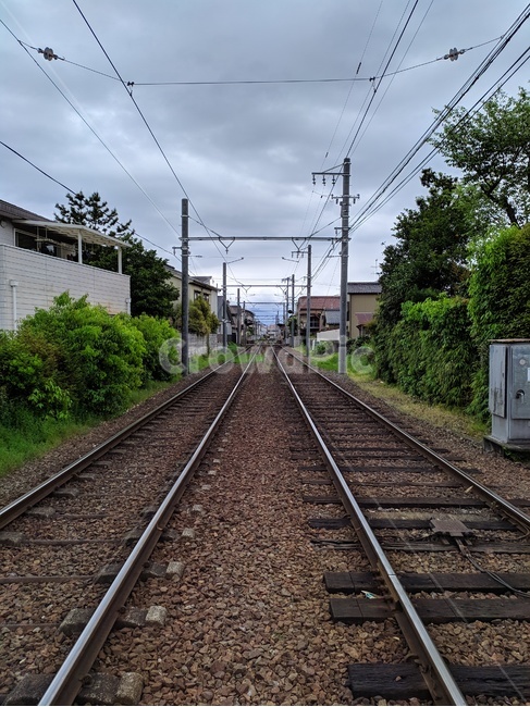 일본,기찻길,철도,철도위,철도길