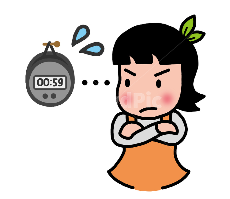 만화,캐릭터,여자캐릭터,그림,타이머,팔짱,여자,기다림,시간,character,draw,drawing,armsfolded,cartoon,kitchentimer,kitchentools,얼굴표정,facial expression,face,누끼,remove background,그래픽,일러스트레이션,graphic,illustration