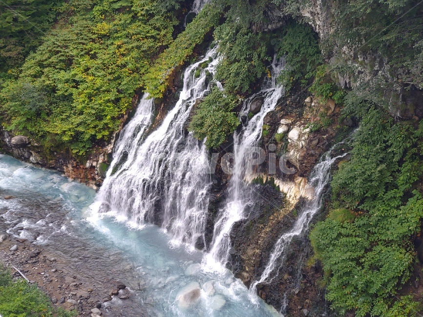 흰수염폭포,폭포,자연,waterfall,홋카이도폭포,시라히게노타키,shirahigenotaki,falls,자연,풍경,nature,landscape,river,강,water,물,outdoors,옥외