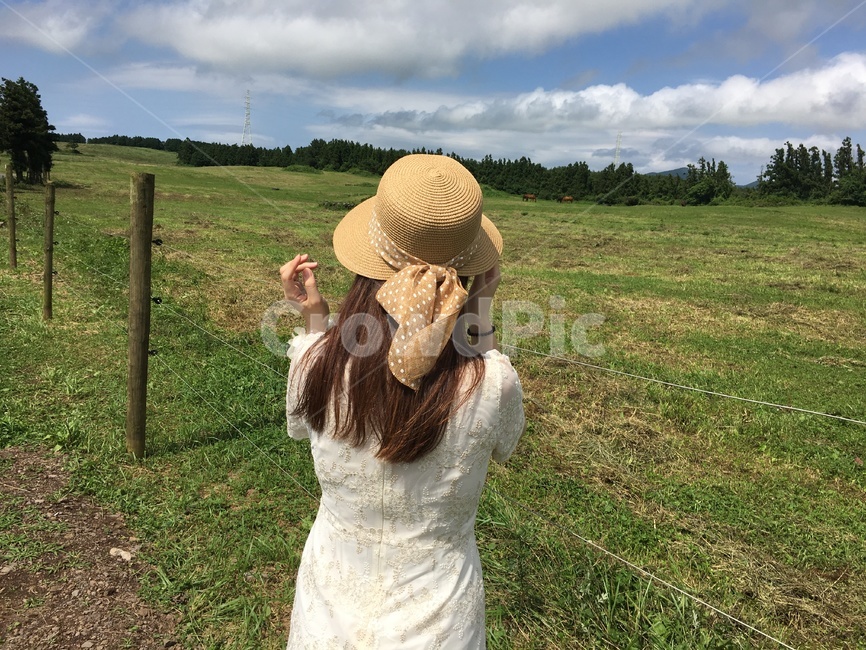 제주도,뒷모습,여자뒷모습,사람뒷모습,여성,여자,woman,lady,풍경,인물,푸른,nature,여행,계절,들판,들,자연,드레스,하얀드레스,의류,제주도여행,human,clothing,person,사람,apparel,긴머리,여름모자,구름,하늘,평화로움,사람,인물,인간,human,person,여성,여자,woman,female,lady,여행,휴가,traveling,vacation,trip