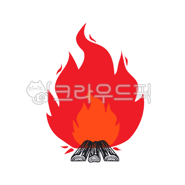 캠핑, 캠프파이어, 야영, 모닥불, 장작불, 사진,이미지,일러스트,캘리그라피 - kerkermam작가