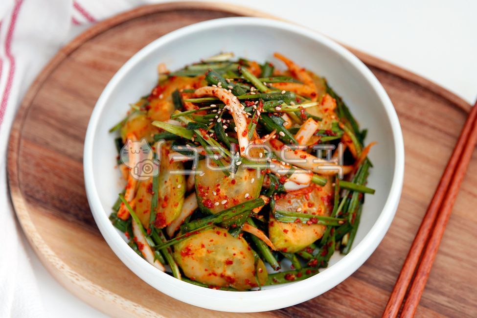 오이무침,오이부추무침,오이,부추,오이겉절이,겉절이,반찬,요리,음식,koreafood,음식,식재료,요리,food,cook,meal,dishes,food reserves