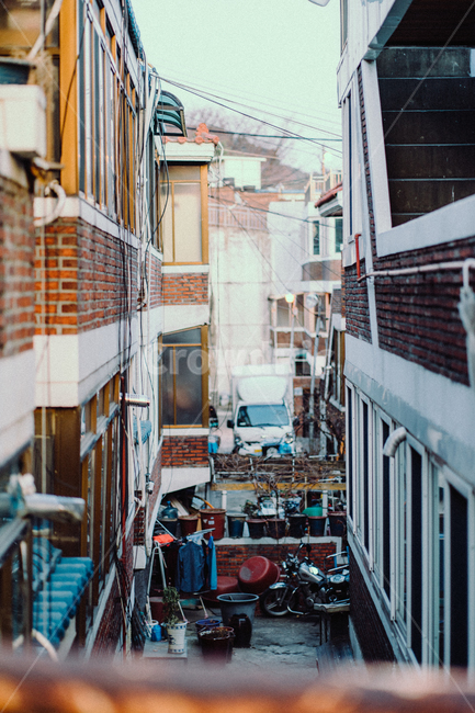 골목,주택,틈,집,마을,벽돌,도시,풍경,city,landscape,한국도시풍경,한국도시경관,korea cityscape,골목길,alley,감성,sensible,feeling