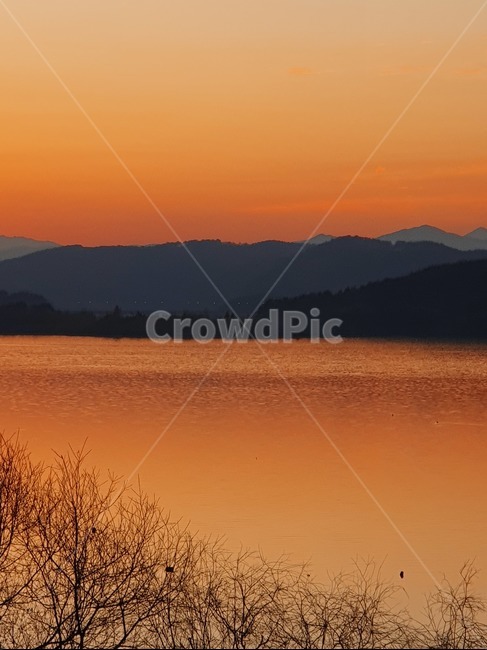 노을,석양,저녁풍경,호수,진양호,노을지는호숫가,자연,붉은하늘,일몰,dawn,sky,sunset,outdoors,nature