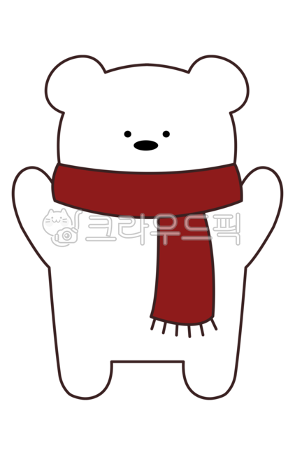 곰,곰인형,곰돌이,겨울곰,하얀곰,목도리,겨울캐릭터,캐릭터