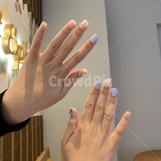 손,네일,패디,아트,손가락