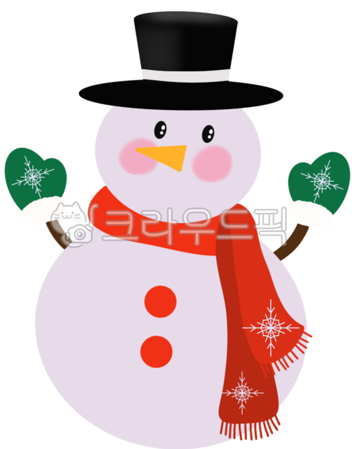눈사람,모자,초록장갑,빨간목도리,winter,겨울,snow,눈
