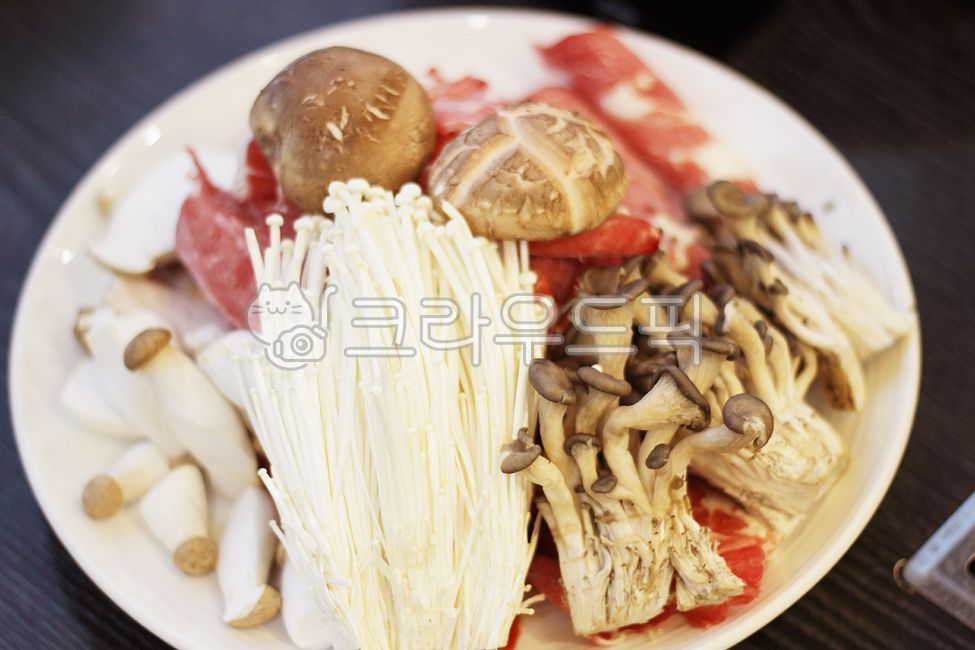 샤브샤브재료,샤브샤브,버섯,식재료,고기,샤브샤브버섯,팽이버섯