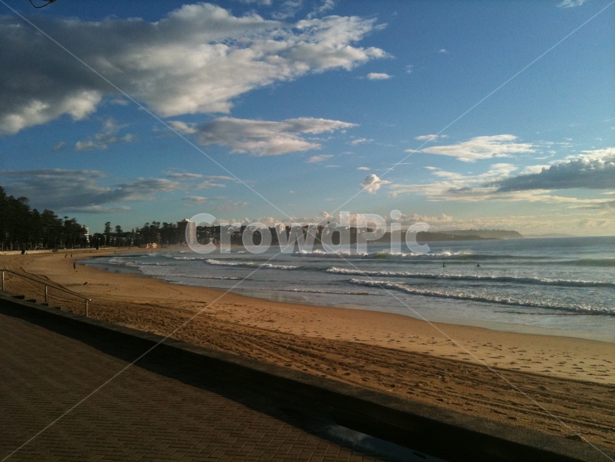 호주,만디비치,해변가,australia,beach