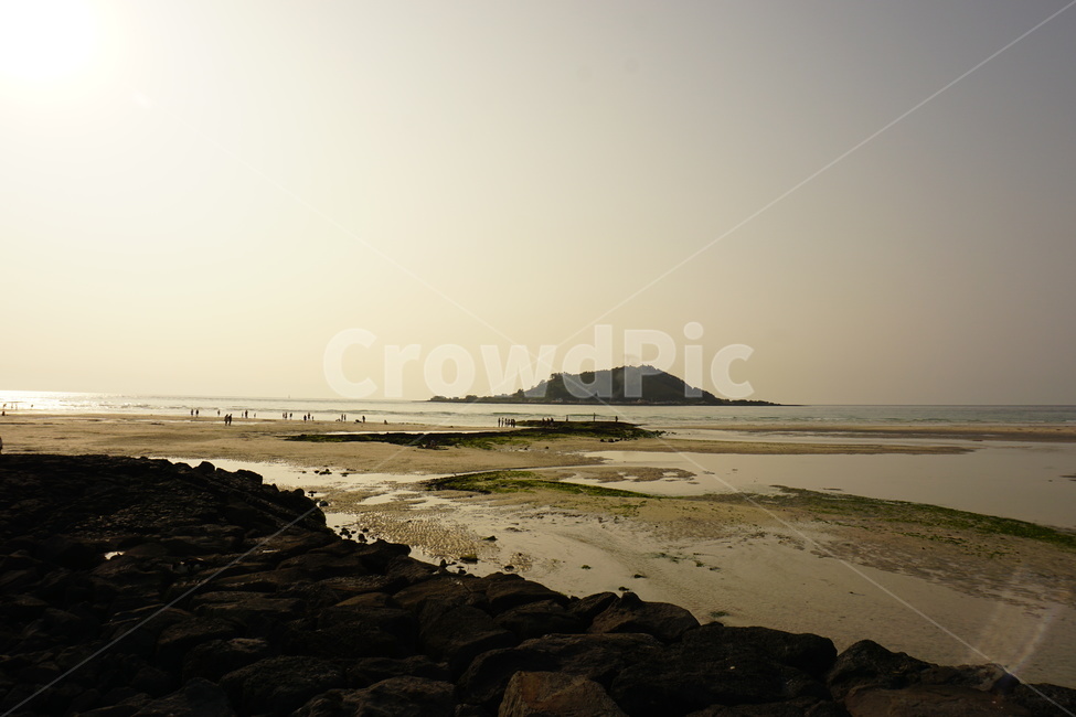 제주,바다,노을,일몰,석양,비양도,협재,해변,자연,풍경,nature,landscape,해변,바다,beach,sea