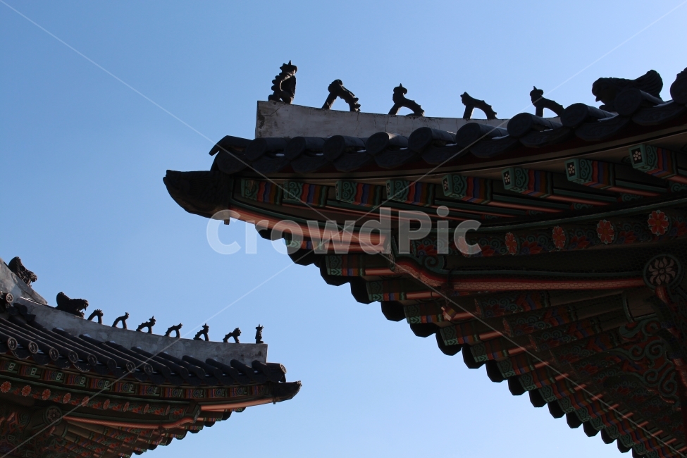 겨울,경복궁,지붕,처마,고궁,하늘,한국전통,한국문화,korean traditional,korean culture,건축물,건물외관,exterior,building,structure,architecture,construction
