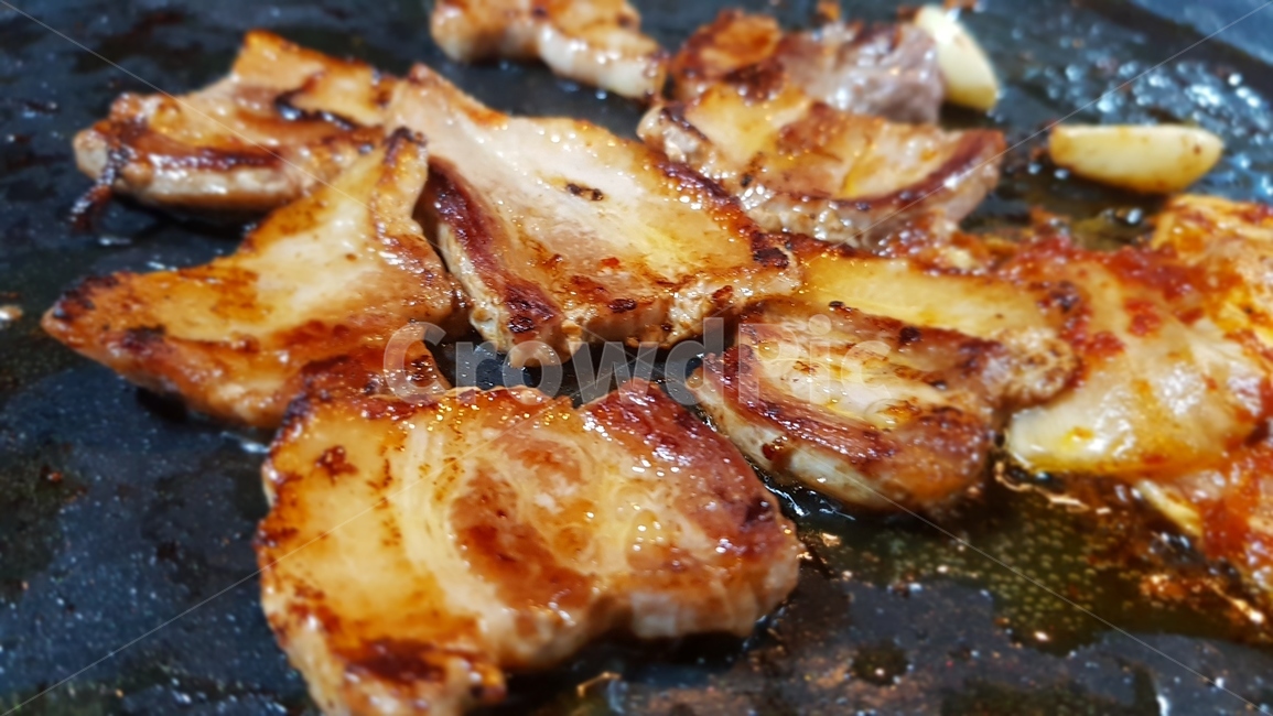 삼겹살,돼지,돼지고기,고기,안주,삼겹살구이