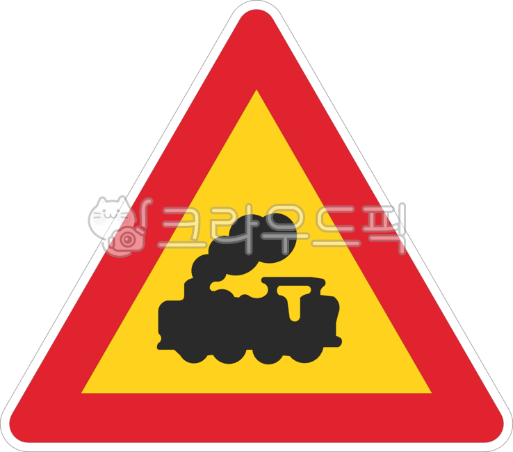 교통,도로,표지판,도로표지판,교통표지판,공공디자인,공공시설,sign,road,traffic,주의표지,주의,주의표시,철길건널목,철도건널목,철길,철길주의,건널목