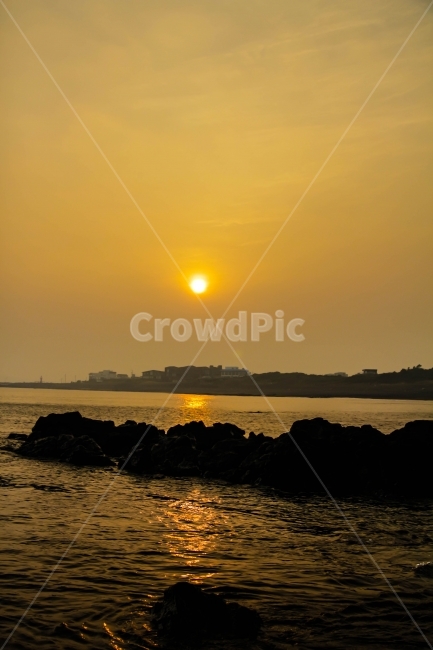 노을,해질녘,풍경,바다,하늘,붉은,자연,풍경,nature,landscape,sunlight,햇빛,outdoors,옥외
