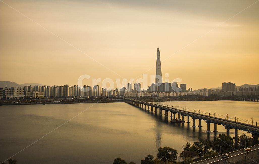 노을,오후,서울,한강,도시,도시,풍경,city,landscape,한국도시풍경,한국도시경관,korea cityscape,water,물,waterfront,워터 프론트,dock,독,pier,교각,port,포트