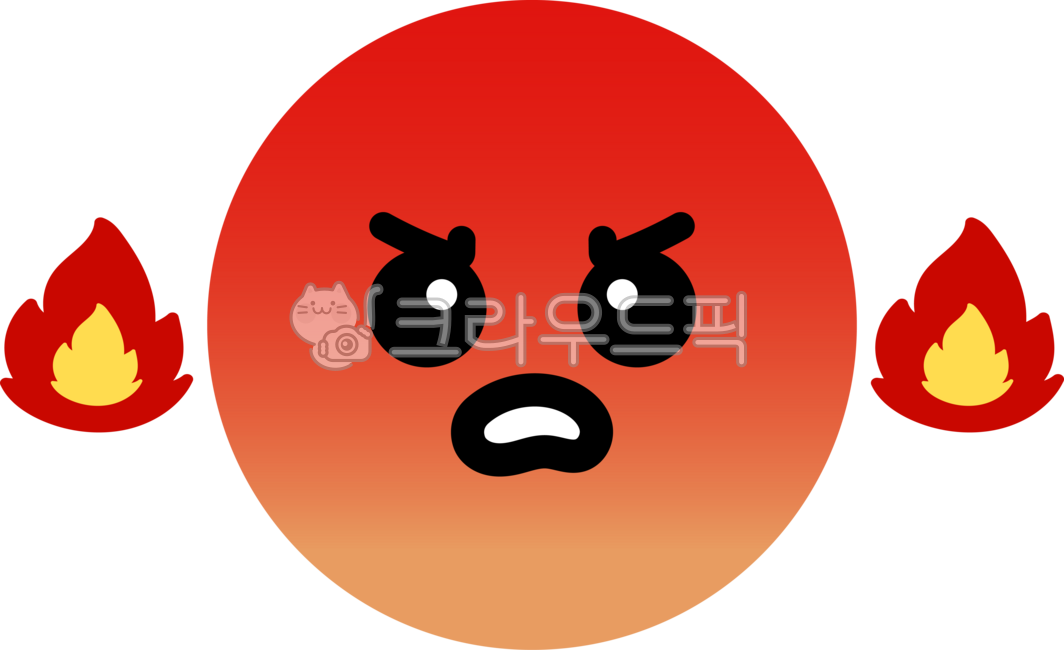 화, 화난, 화남, 화냄, 분노, 사진,이미지,일러스트,캘리그라피 - 츄이스튜디오작가