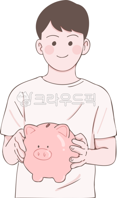 남자,저금통,경제,기쁨,저축,예금,인플레이션,은행,돼지,돼지저금통,사람일러스트,셔츠,디플레이션,환율,복리,대출,저금,재테크,금리,소비자,물가,월급,앱테크,저금리,고금리,학생,저금통을들고있는사람,어린이,아이,어린아이