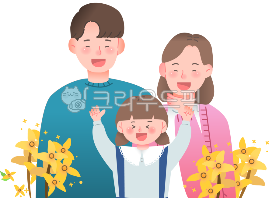 가족,봄,가정의달,어린이날,어버이날,개나리,아빠,엄마,어린이,딸,유치원,꽃축제,꽃놀이,축제,person,사람