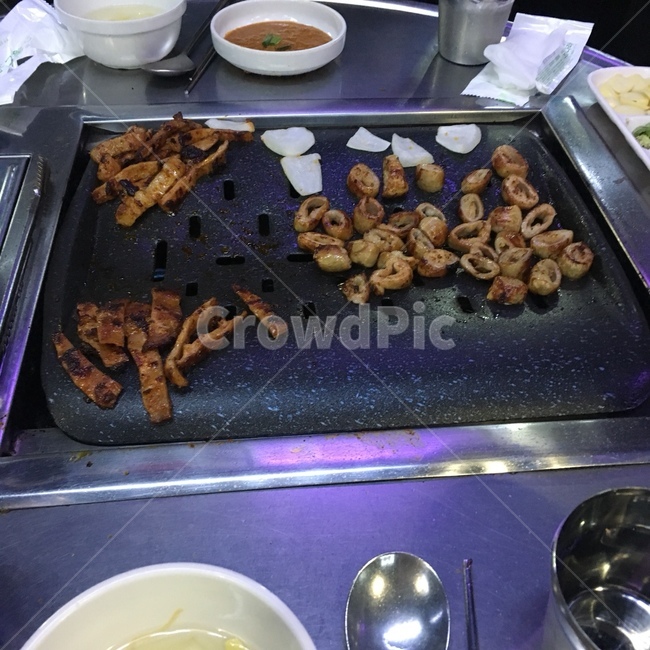 막창,곱창,고기,안주,소주,술안주,술,불판,회식