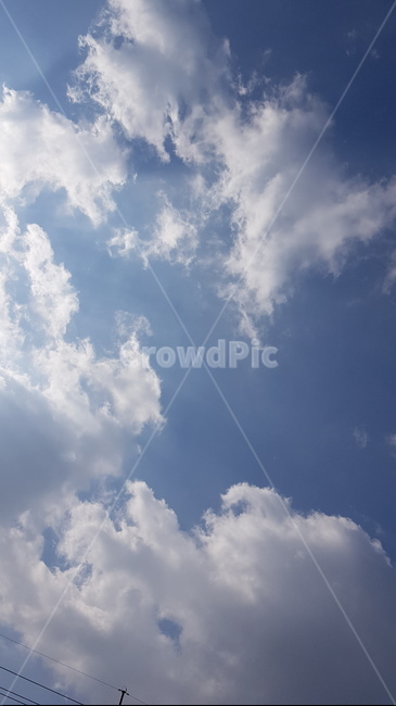 구름,하늘,파란하늘,하얀구름,sky,bluesky,cloud,nature,자연,azuresky,푸른하늘,옥외,outdoors,뭉게구름