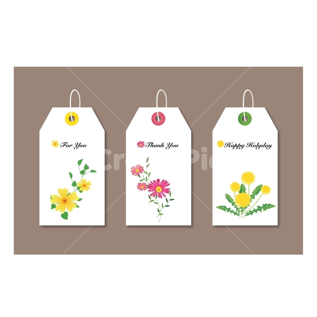 일러스트,디자인소스,선물택,꽃,ai,gifttag,색감,꽃일러스트,그래픽,일러스트레이션,graphic,illustration