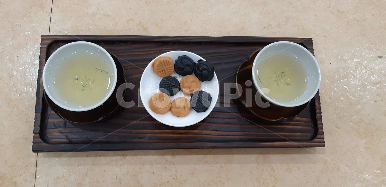 다과,차,pottery,도기류,받침접시