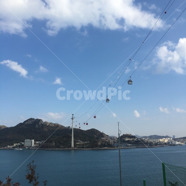 전남,목포,목포시,해상케이블카,목포해상케이블카,바다,풍경
