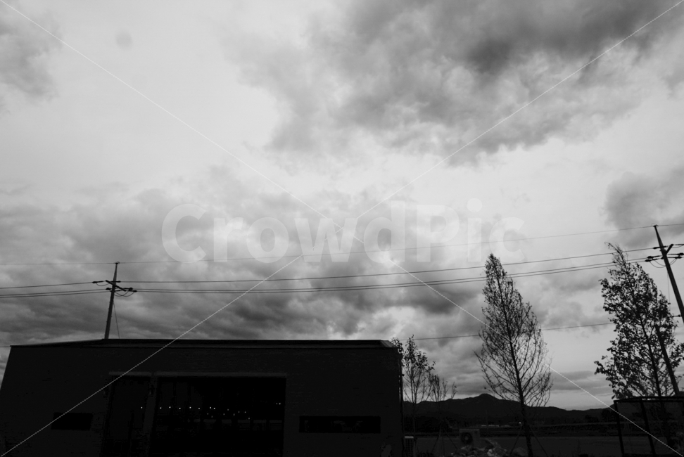 흑백사진,흑백,하늘,구름,감성,실루엣,그림자,silhouette,shadow,흑백,모노톤,monochrome,black and white