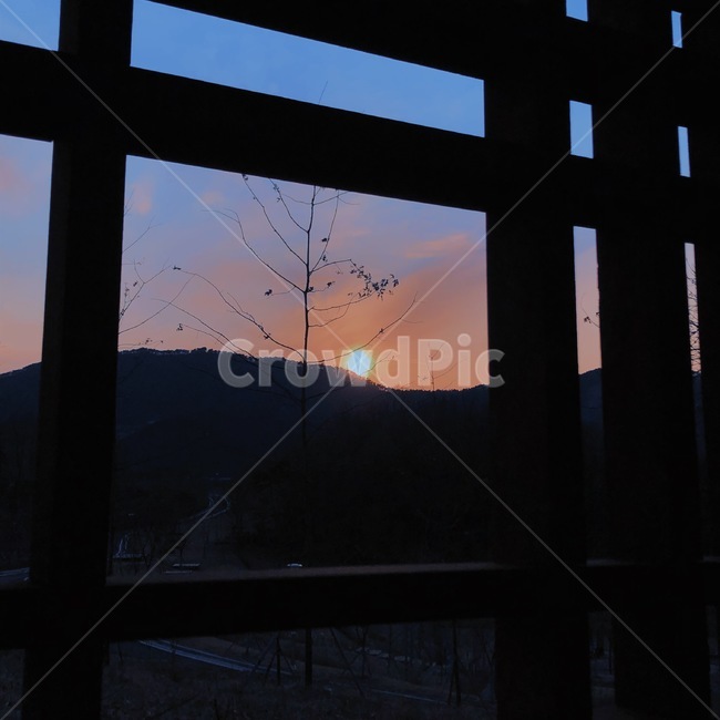 노을,공원,그림자,풍경,하늘,블랙,black,shadow,outdoors,nature,자연