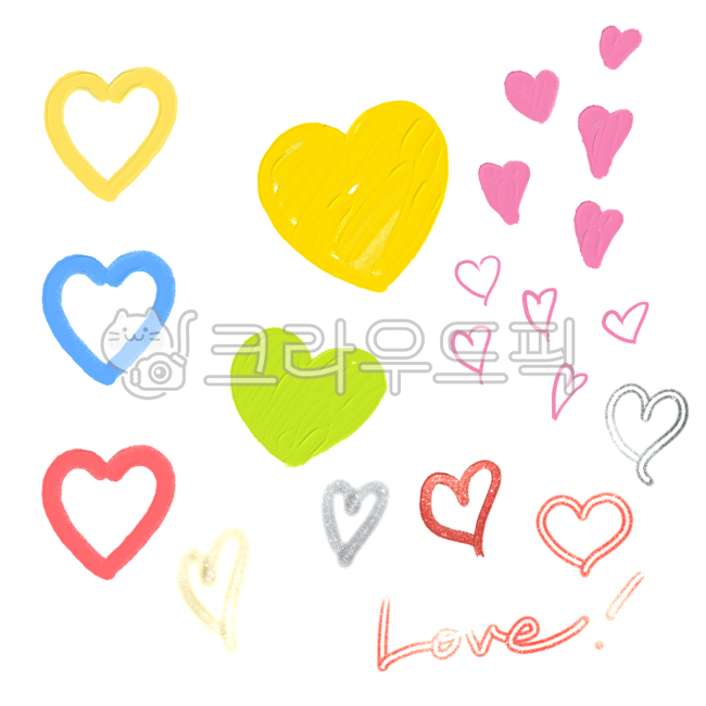 하트,손그림,낙서,소스,png,heart,다꾸,다이어리꾸미기,스티커,굿노트png