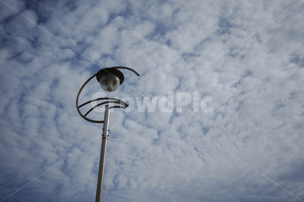 nature,자연,적운,푸른하늘,하늘,sky,blue,bluesky,cloud,구름,lamp,전등,가로등
