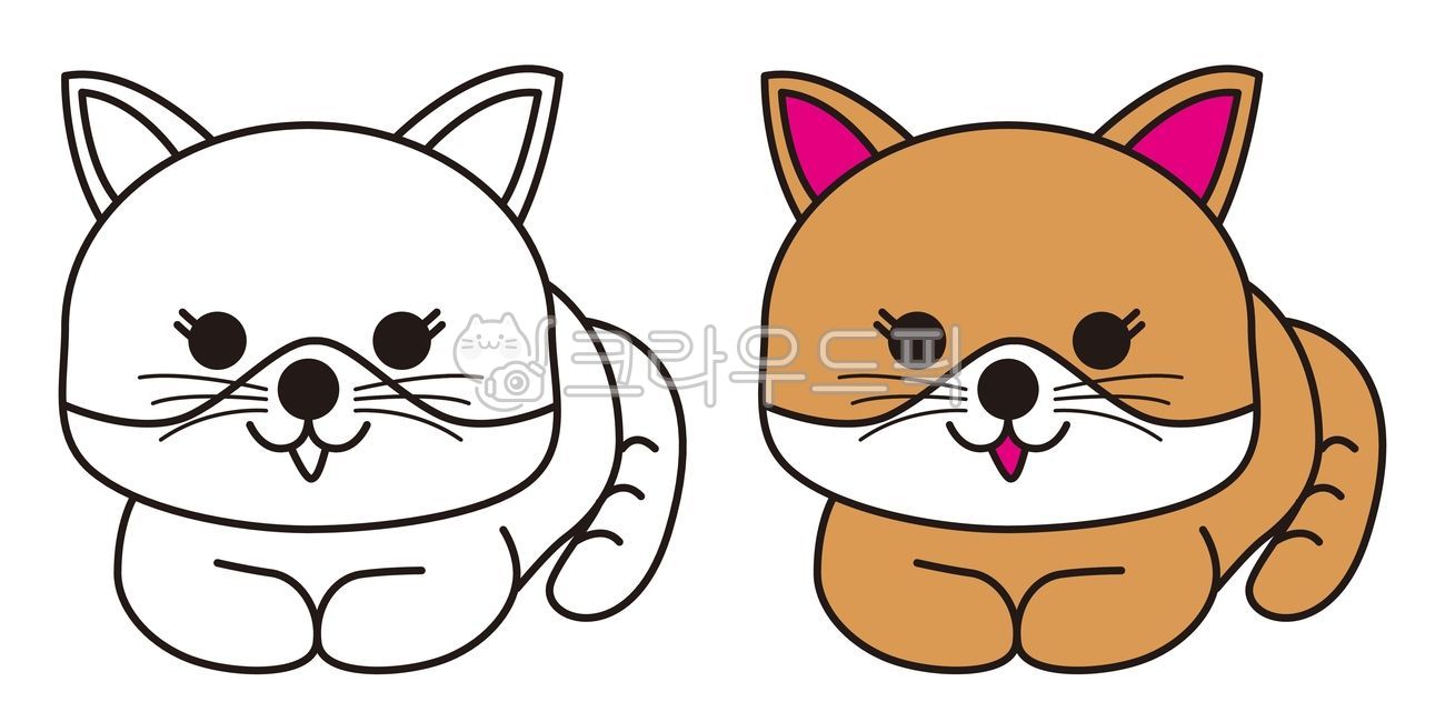 고양이캐릭터,고양이,고양이일러스트,애완동물,반려동물,cat,식빵자세,식빵고양이,고양이식빵,식빵굽는고양이,포유류,동물