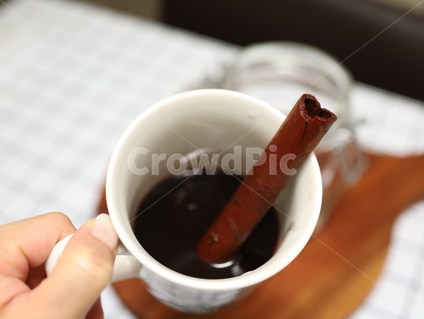 계피,뱅쇼,bangsho,시나몬,와인,따뜻한,연출,컵