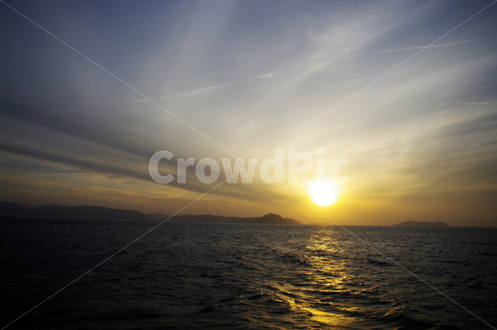바다,풍경,섬,노을,하늘,구름,color,일출,sunrise,자연,풍경,nature,landscape,패션스타일,의상,fashion,style,flare,플레어,light,빛,sunlight,햇빛,outdoors,옥외
